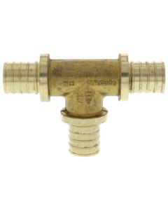 3/4" F2080 PEX Tee, for Rehau Tools Only (Lead Free Brass)