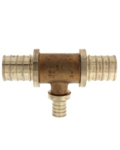 1" X 1" X 1/2" F2080 PEX Tee, for Rehau Tools Only (Lead Free Brass)