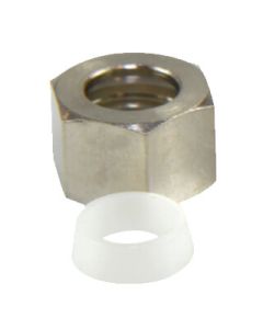 3/8" OD Compression Nut and Nylon Sleeve