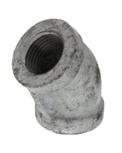 1/2" Galv 45° Elbow