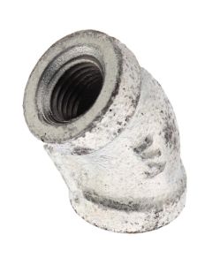 1/4" Galv 45° Elbow