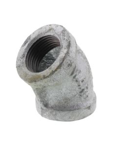 3/4" Galv 45° Elbow