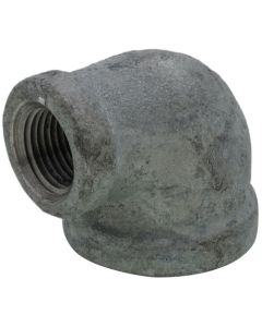 1" x 1/2" Galv 90° Elbow