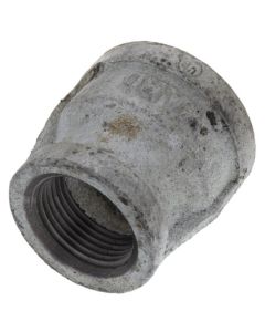 1-1/4" x 1" Galv Pipe Coupling