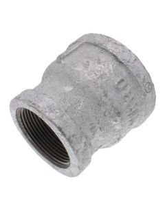 2" x 1-1/2" Galv Reducer Pipe Coupling