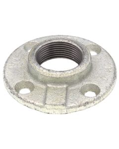 1-1/4" x 3-7/8" Galv Floor Flange