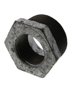 1-1/2" x 1" Galv Hexagon Bushing