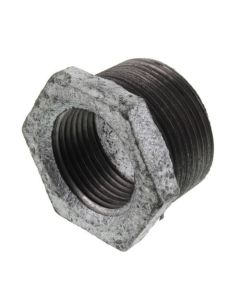 1-1/4" x 1" Galv Hexagon Bushing