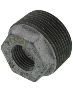 1-1/4" x 1/2" Galv Hexagon Bushing