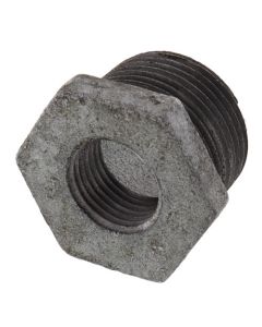 1" x 1/2" Galv Hexagon Bushing