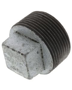 1-1/4" Galv Regular Cored Plug