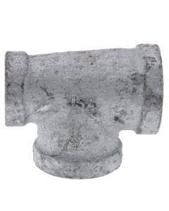 3/4" x 1/2" x 3/4" Galv Tee