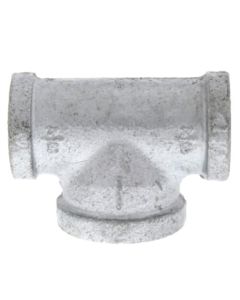 1-1/2" x 1-1/2" x 2" Galvanized Bull Head Tee