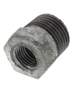 1/2" x 1/4" Galvanized Malleable Hex Bushing