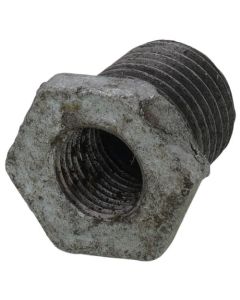 1/4" x 1/8" Galvanized Malleable Hex Bushing