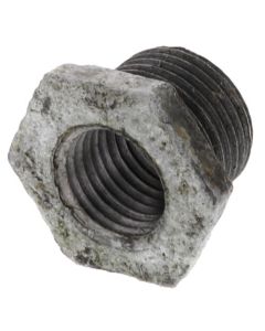 3/8" x 1/4" Galvanized Malleable Hex Bushing