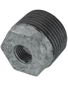 1" x 1/4" Galvanized Malleable Hex Bushing