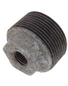 1-1/4" x 1/4" Galvanized Malleable Hex Bushing