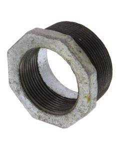 2" x 1-1/2" Galvanized Malleable Hex Bushing