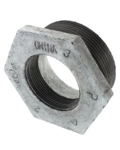 3" x 2" Galvanized Malleable Hex Bushing