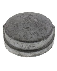 3" Galvanized Malleable Cap