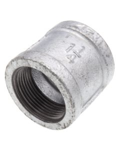1-1/4" Galvanized Malleable Banded Coupling