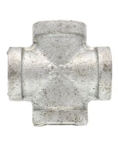 3/8" Galvanized Malleable Cross