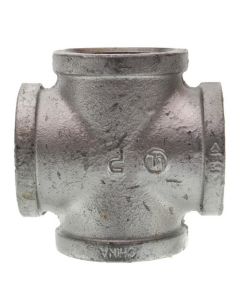2" Galvanized Malleable Cross
