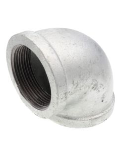 2-1/2" Galvanized Malleable 90° Elbow