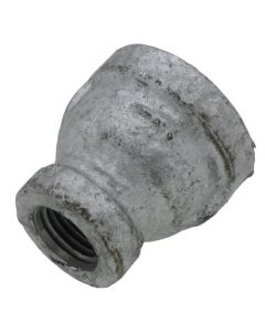 1/2" x 1/4" Galvanized Malleable Reducing Couplings