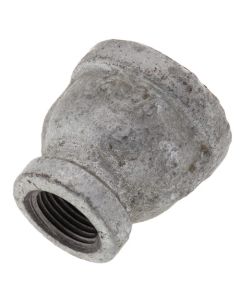 3/4" x 3/8" Galvanized Malleable Reducing Couplings