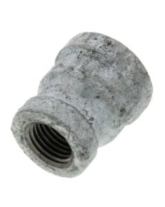 3/8" x 1/4" Galvanized Malleable Reducing Couplings