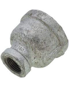 1" x 3/8" Galvanized Malleable Reducing Couplings