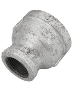 1-1/4" x 3/4" Galvanized Malleable Reducing Couplings