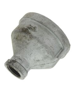 2" x 3/8" Galvanized Malleable Reducing Couplings