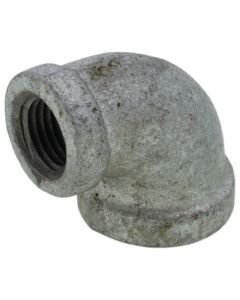 1/4" x 1/8" Galvanized Malleable Reducing Elbow