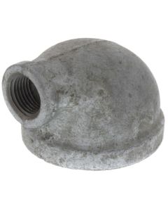 2" x 1/2" Galvanized Malleable Reducing Elbow