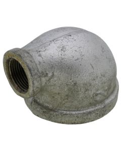 2" x 3/4" Galvanized Malleable Reducing Elbow