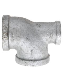1" x 1/2" x 1" Galvanized Reducing Tee