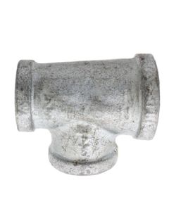 1" x 3/4" x 3/4" Galvanized Reducing Tee