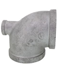 2" x 1/2" x 2" Galvanized Reducing Tee