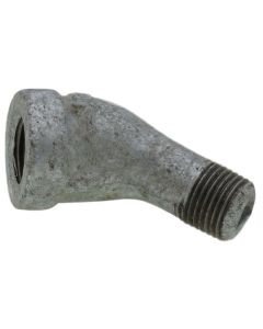 1/4" Galvanized Malleable 45° Street Elbow