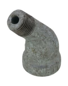 1/8" Galvanized Malleable 45° Street Elbow