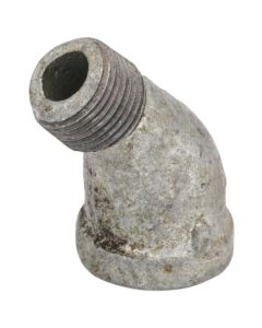 3/8" Galvanized Malleable 45° Street Elbow