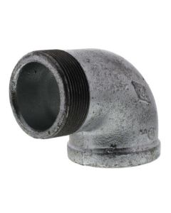 4" Galvanized Malleable 90° Street Elbow