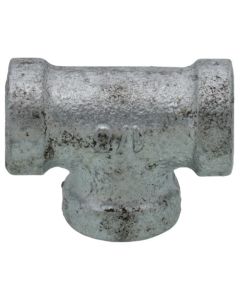 1/8" Galvanized Malleable Tee