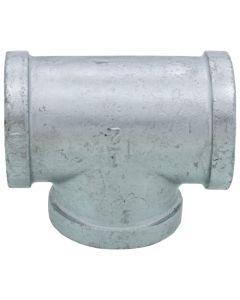1-1/2" Galvanized Malleable Tee