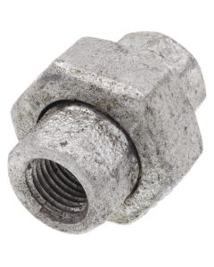 1/4" Galvanized Malleable Union