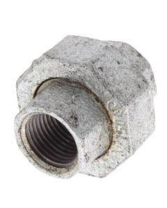 1/8" Galvanized Malleable Union