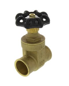 1" Solder Ends Gate Valve (Lead Free)